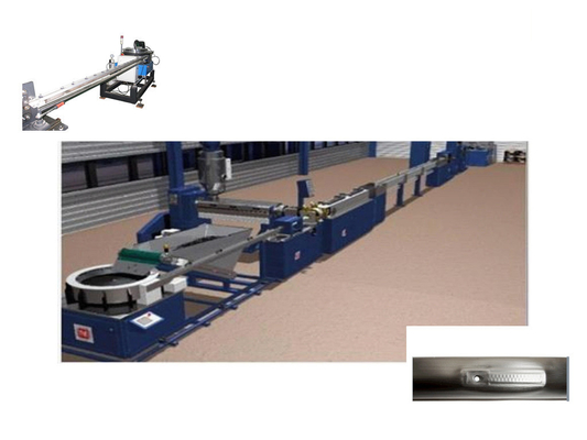 Green House Flat Dripping Irrigation Belt Making Machine With Single Screw Extruder