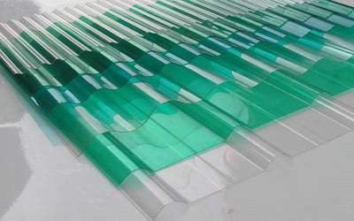2-Layer PC Flat Sheet Plastic Extrusion Line For Roofing , Co-Extrusion 160kw