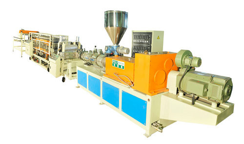 Automatic Plastic Roofing Tiles Extrusion Line , PVC Co-Extrusion Machine