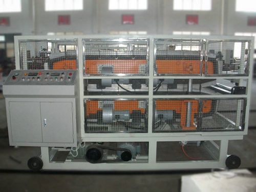 Automatic Plastic Roofing Tiles Extrusion Line , PVC Co-Extrusion Machine