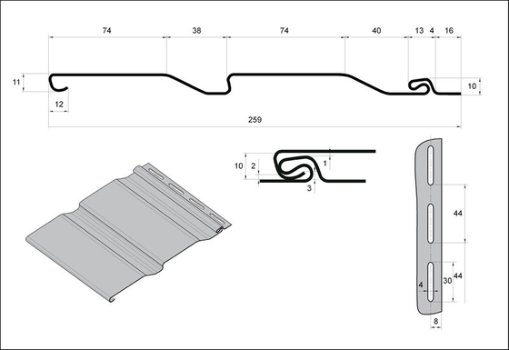 High Output Plastic Sheet Extrusion Line For PVC Siding Panel , SJSZ-65 / 132