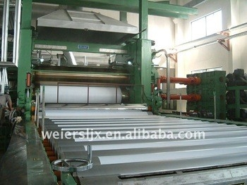 Full Automatic PVC Plastic Sheet Extrusion Line , PVC Banner Machinery